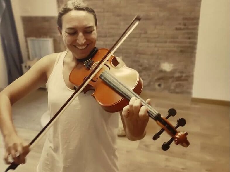 Elisabete Gomes violin-Barcelona-clases de violín para adultos